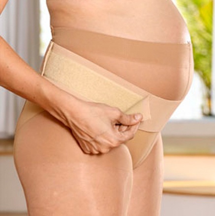 Maternity Support Belt - White