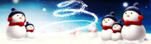 Christmas Snowman Header