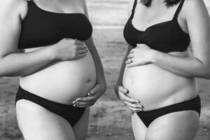 Pregnancy Belly of Two Mamas Pregnancy Belly of Two Mamas - Bella Mama