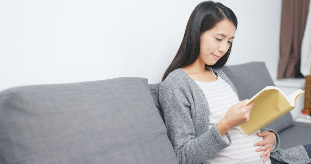 girl reading a book