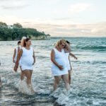 Yoga Photoshoot at Beach Seven