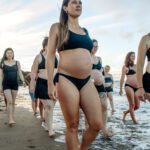 Beach Walking Maternity Photoshoot Nine