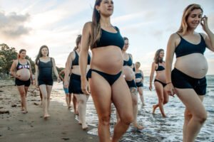 Beach Walking Maternity Photoshoot Nine