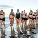 Walking in Beach Pregnancy Photoshoot