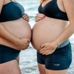 Two Pregnant Mamas Belly Photoshoot