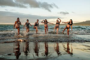 Pregnancy Photoshoot in beach by pregnant women