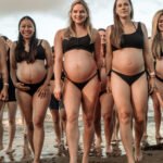 Photoshoot of Pregnant Woman In Beach