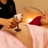 Belly facial at Bella Mama